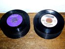 FRANK SINATRA Lot (65x) Orig Capitol & Reprise Label 45's Overall VG