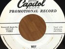 THE CUES - PRINCE OR PAUPER / WHY Original CAPITAL Promo #3582