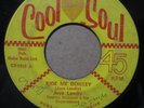 JOYA LANDIS Ride Me Donkey / When Lights Are Low COOL SOUL Jamaica Funk 45 NICE