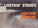 Orig LIGHTNIN' HOPKINS Lightnin' Strikes LP MONO DG Blues Vee Jay VJLP 1044 EX