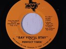 rare Modern Soul Boogie 45 PERFECT TIMIN' on TSOT Hear