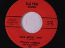 rare Popcorn 45 TOMMY POWELL talk about love RAINBO Hear