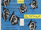 LES 6 TROGNES rarissime EP rock 'n' roll francais JAVAVIVAGNON avec ROCK A BILLY