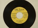The Solitaires-What Did She Say/My Dear-Old Town 1012-RARE DOO WOP HEAR