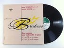 Brahms: Two Sonates for Cello & Piano- Janos Starker/Gyorgy Sebok Erato LDE 3137
