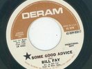 Cool Psych / Folk - Bill Fay - Some good advice / Screams in the ear  {Deram}