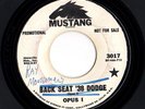 Garage 45 OPUS 1 Back Seat '38 Dodge/In My Mind RARE Hear Mustang