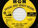 ANDREA HENRY 45 I Need You Like A Baby Rare Northern Soul Promo C460 HEAR SAMPLE
