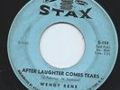 Soul Funk 45 Wendy Rene 'After Laughter' 'She's Moving Away' Stax Wu-Tang Sample