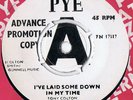 Tony Colton I've Laid Some Down in my Time UK 1966 Original Pye promo 7N 17117