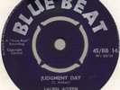 LAUREL AITKEN - JUDGEMENT DAY / YEA YEA BABY (BLUE BEAT 45/BB 14) HEAR