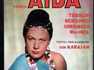HERBERT VON KARAJAN / Verdi Aida / London-Decca WBG BB OSA 1313, TAS LP