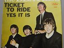 THE BEATLES Ticket To Ride 45 Crisp Clean PICTURE SLEEVE Slv Only CAPITOL 5407