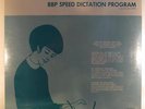 BBP Speed Dictation Program 2xLP Bureau of Business Strange Record SEALED