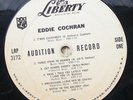 Memorial Album - Eddie Cochran PROMO LP