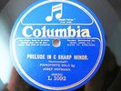 78rpm JOSEF HOFMANN Piano CHOPIN+RACHMANINOFF - COLUMBIA