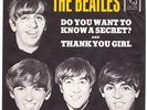 Beatles Do You Want To Know Original Vee Jay VJ Picture Sleeve PS 1964 Thumb Tab