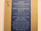Leonard Bernstein First Performance Lincoln Center 1962 2 LP Box CBS L2S1008,VG+