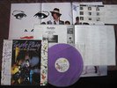 Prince Purple Rain Japan 1st Press only Purple Vinyl LP with OBI Official Poster