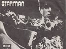 DAVID BOWIE-STARMAN/SUFFRAGETTE CITY-RARE ORIGINAL YUGOSLAV PS 45rpm 7'' 1972
