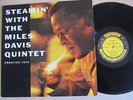 Steamin' With The Miles Davis Quintet ORIGINAL PRESTIGE 7200 LP Yellow NJ DG NM