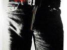 ROLLING STONES STICKY FINGERS LP - ORIGINAL 1971 RELEASE - SIGNED BY DESIGNER