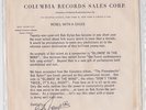 Bob Dylan - Rebel With a Cause Promo Sleeve + Blowin in the Wind Promo 45