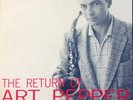 Art Pepper 'The Return Of' LP Jazz West JWLP-10 mono Deep Groove 1956 RARE
