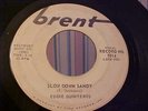 Eddie Quinteros - PROMO - Slow Down Sally & Lindy Lou - Brent 7014 -SOUNDS GREAT