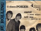 ROLLING STONES 45 EP CAROL VERY RARE FROM ITALY with PS