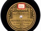 GOLD ELECTRIC BRUNSWICK SET: FURTWANGLER CONDUCTS BACH BRANDENBURG No. 3 (1930)