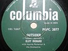 India Cliff Richard Outsider 78 Rpm Record no POPC 2077 Made In India ge267