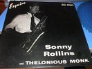 SONNY ROLLINS/MONK SUPER RARE 10