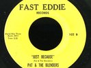 Northern Soul 45   Pat & The Blenders   Just Because   Fast Eddie   mp3 rare