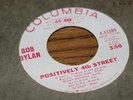 BOB DYLAN Positively 4th Street 45 PROMO w/ Can You Crawl Out Your Window Error
