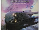 DEEP PURPLE - DEEPEST PURPLE SIGNED BY BAND - VINYL (SLEEVE ONLY) 100% ORIGINAL