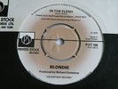 Blondie In The Flesh / X Offender 45 UK Private Stock 1976 Company Sleeve EX++