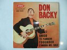 DON BACKY AMICO + 3 FRENCH EP ITALIAN ROCK CLAN CELENTANO VOGUE DURUM