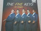 ORIGINAL 1ST PRESS 1957 FIVE KEYS - ON STAGE - CAPITOL LP - PROMO - FINGER COVER