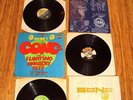 GONG - 3 x RARE UK LP RECORDS - ANGELS EGG/CAMEMBERT ELECTRIQUE/FLOATING ANARCHY