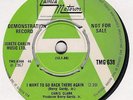 CHRIS CLARK - I WANT TO GO BACK THERE AGAIN - ORIG 1969 TAMLA MOTOWN G/W DEMO