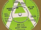 MICHAEL JACKSON - BEN - RARE ORIGINAL 1972 TAMLA MOTOWN G/W DEMO NEAR MINT