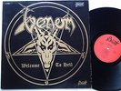 VENOM welcome to hell LP 1981 french Press BERNETT red label