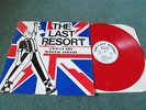 THE LAST RESORT A Way Of Life LP SKINHEAD OI ANTHEMS RARE RED VINYL  PUNK