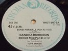 SANDRA ROBINSON 1985 RARE UK TROJAN 12