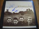 U2 The Unforgettable Fire  LP Inner Sleeve  signed by all the band
