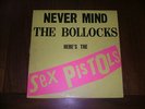 SEX PISTOLS NEVER MIND THE BOLLOCKS ORIGINAL VINYL LP 1977
