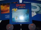 QUEEN Live At Wembley 86 BRAZIL PROMO DOUBLE LP  tie your mother down one vision