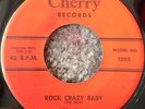 Art Adams & The Rhythm Knights Rock Crazy Baby on Cherry ROCKABILLY 45 HEAR BB18