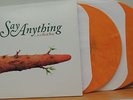 SAY ANYTHING IS A REAL BOY 2XLP ORANGE saves the day/taking back sunday/emo